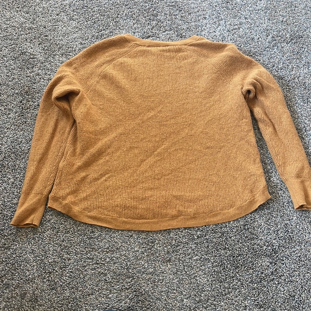 Madewell Jane Waffle Stitch Sweater View 4